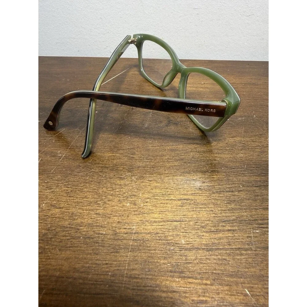 Michael Kors Eyeglasses Cat Eye Tortoise Brown Green MK257 225 Frames Only
